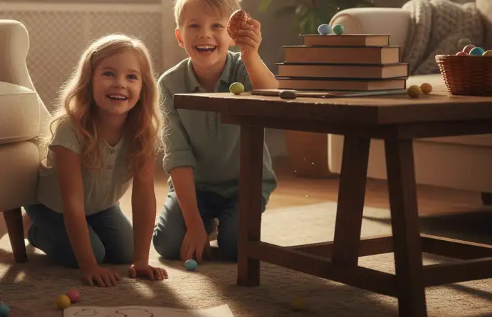 Παίζουμε κυνήγι θησαυρού στο σπίτι με τα παιδιά