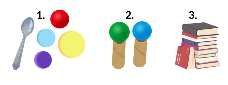 Εξοπλισμός για το παιχνίδι Σκυταλοδρομίας με Ισορροπία