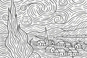 Ζωγραφίζω με έμπνευση τον V. Gohg