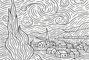 Marianna 's Playlab V Gogh Χρωμοσελίδα