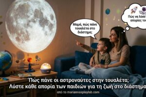 «Ζωή στο Διάστημα: Πώς να απαντήσετε στις ερωτήσεις των παιδιών»